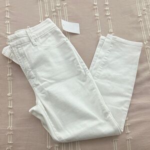 Good American Women's White Skinny Jeans